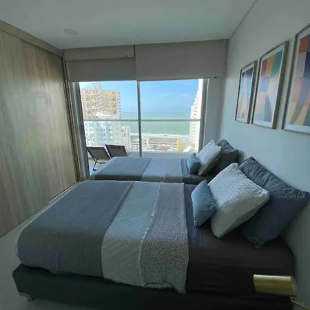 !nuevo, Lujoso Y Vista Al Mar ! Apartamento
