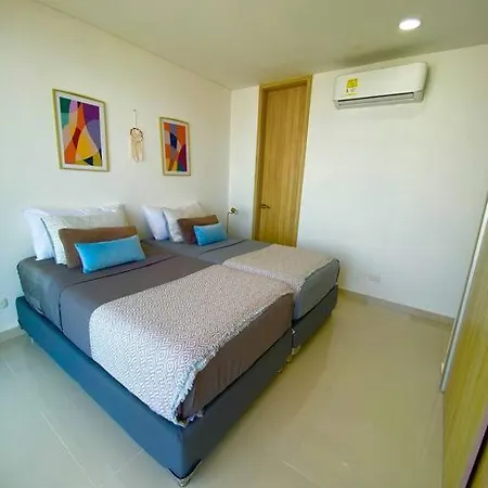 Apartamento !nuevo, Lujoso Y Vista Al Mar ! Cartagena